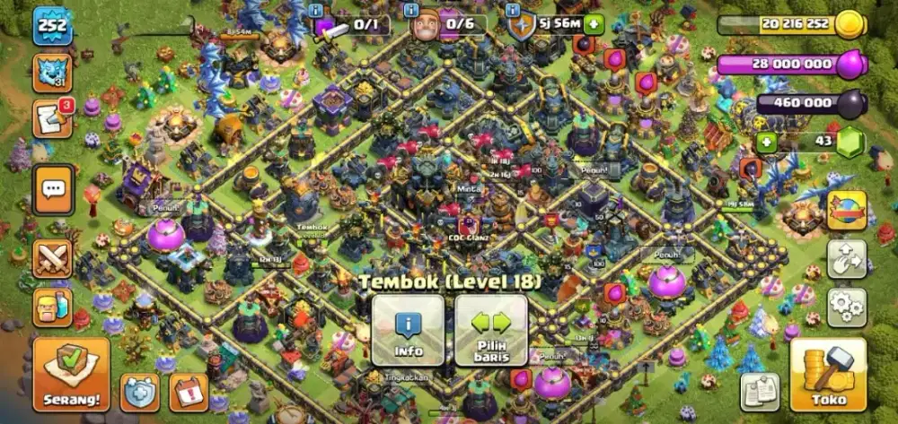 Clash of Clans TH 17