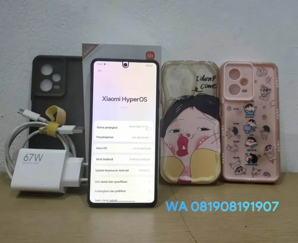 #WTS Redmi Note 12 Pro 5G 8/256 warna Midnight Black