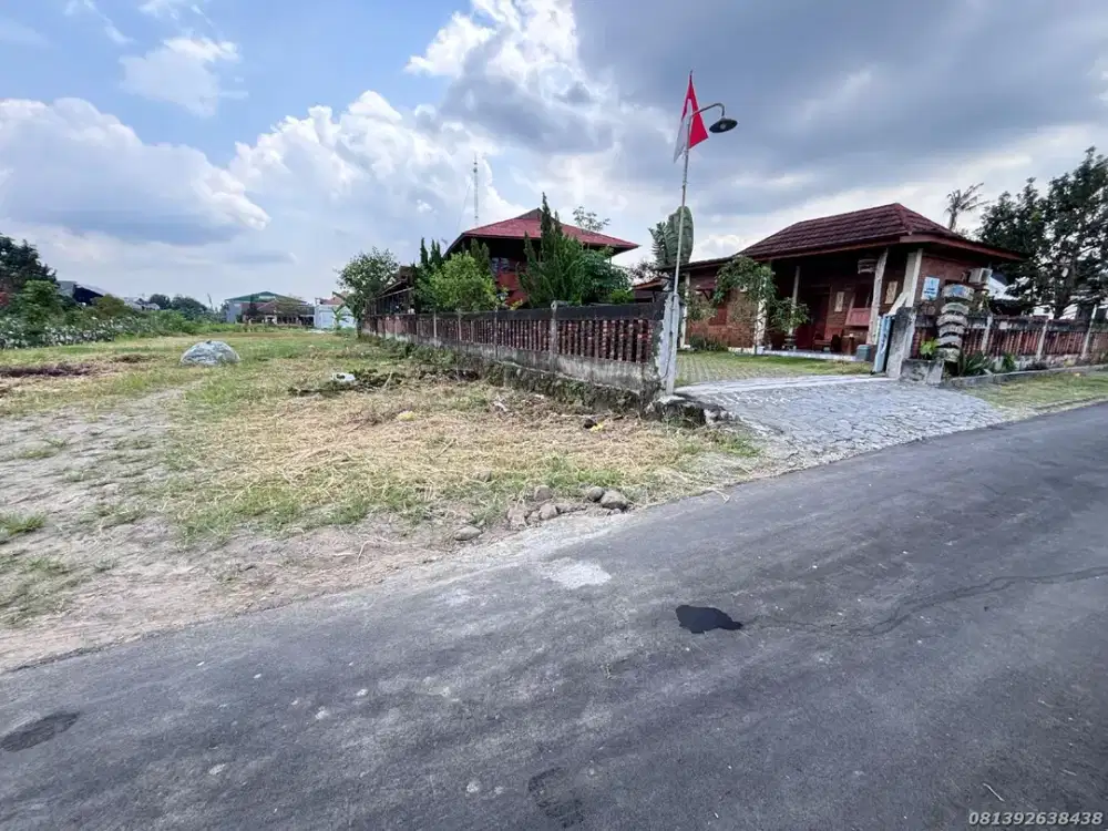 Tanah Jl. Kaliurang Km 8 Cluster One Gate SHM Area Homestay Dan Resto