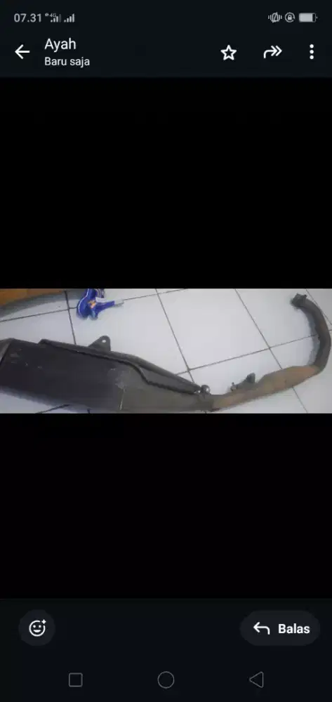 Knalpot Honda cb150r