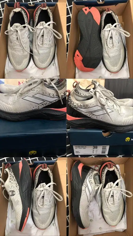 MILLS RUNNING TREXIMO ENERLITE ( black, grey, pink )