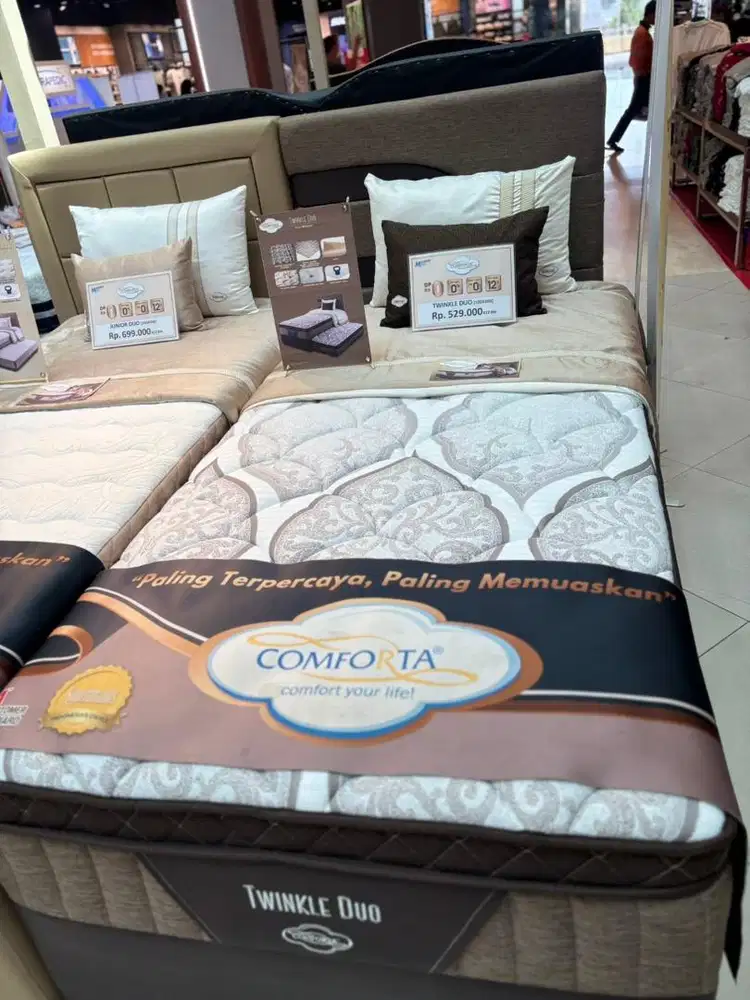 CICILAN COMFORTA TWINKLE DUO PROMO BUNGA RINGAN