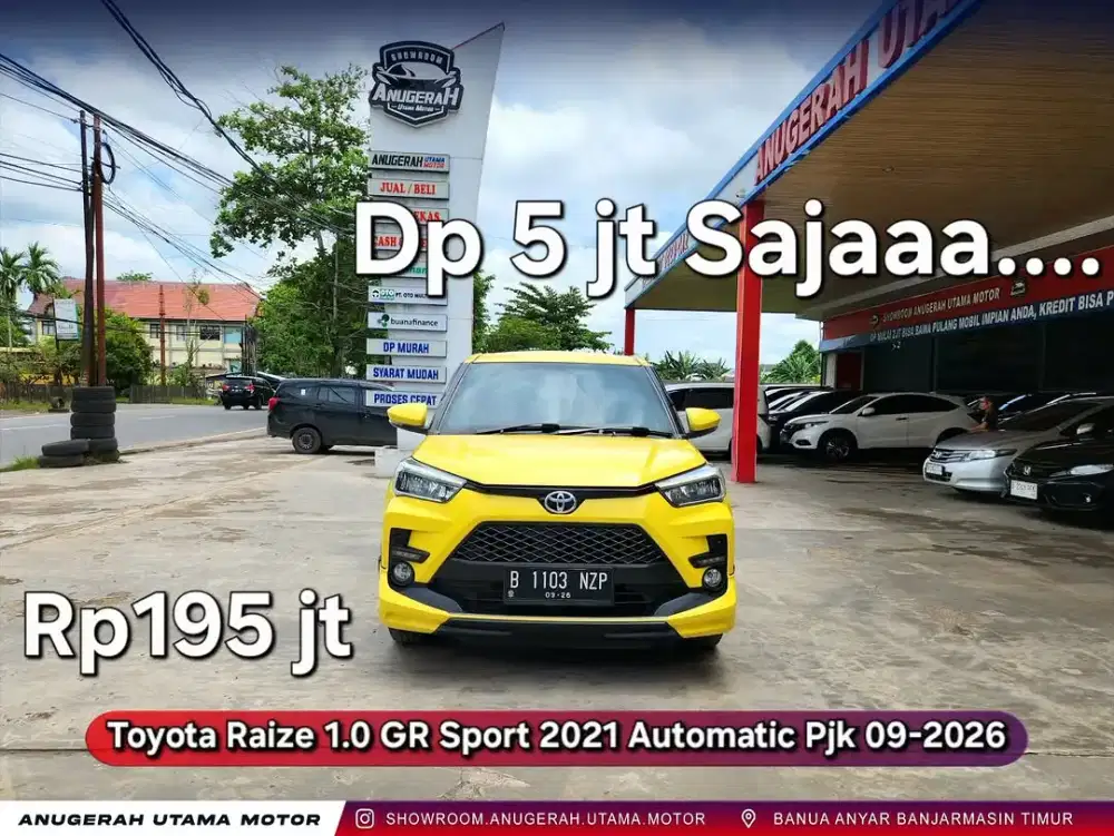 Dp5jt Raize GR Sport 2021 Automatic Pjk09-2026