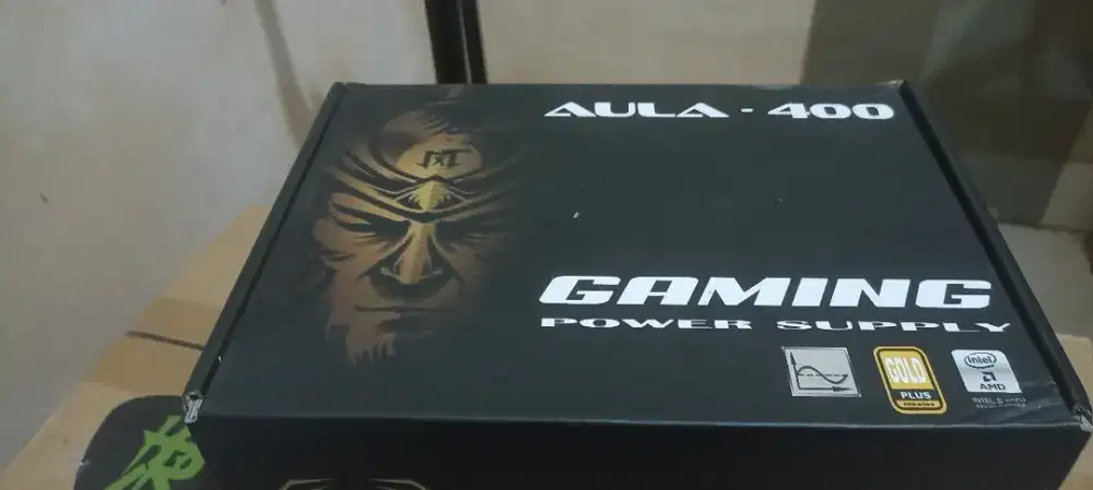 PSU Aula 400 Watt Gold Gaming (Gak jadi bikin PC)