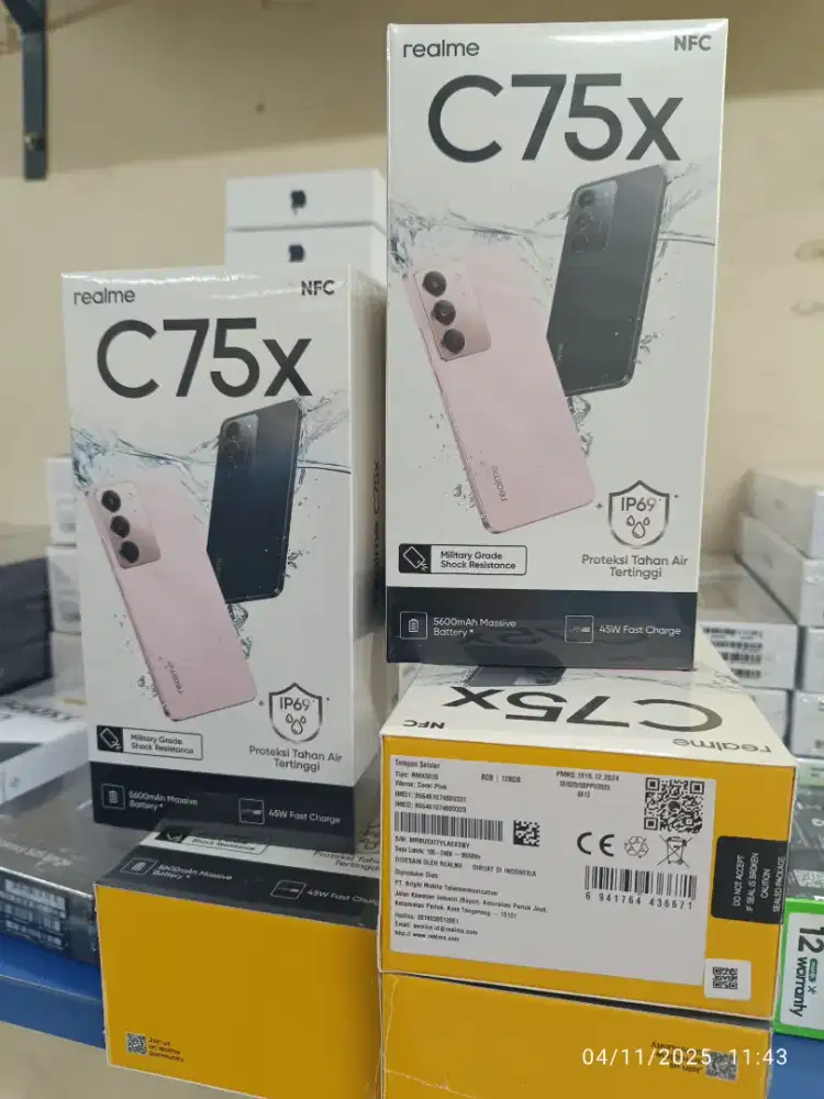 REALME C75X RAM 8GB INTERNAL 128GB (NFC)