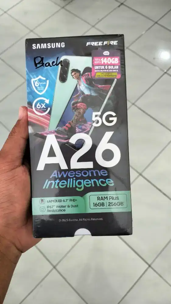 Samsung a26 5G (8/256) new spesial promo