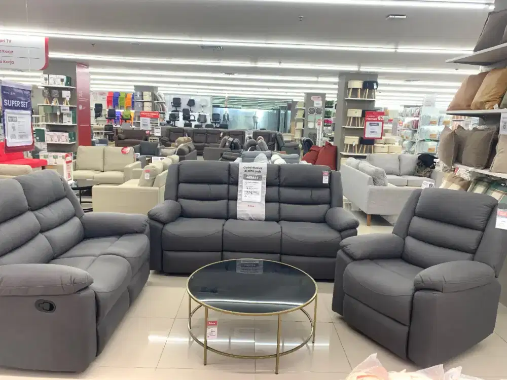 SELMA SOFA RECLINER LEXUS 3s + 2s + 1s