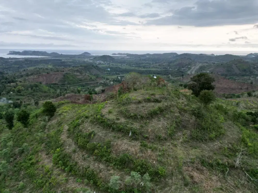 Tanah ocean view tanjung Aan Kuta Mandalika