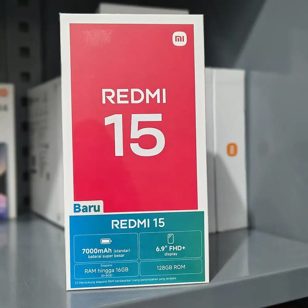 PROMO NEW REDMI 15 GARANSI XIAOMI INDONESIA!! BISA KREDIT TANPA DP!!