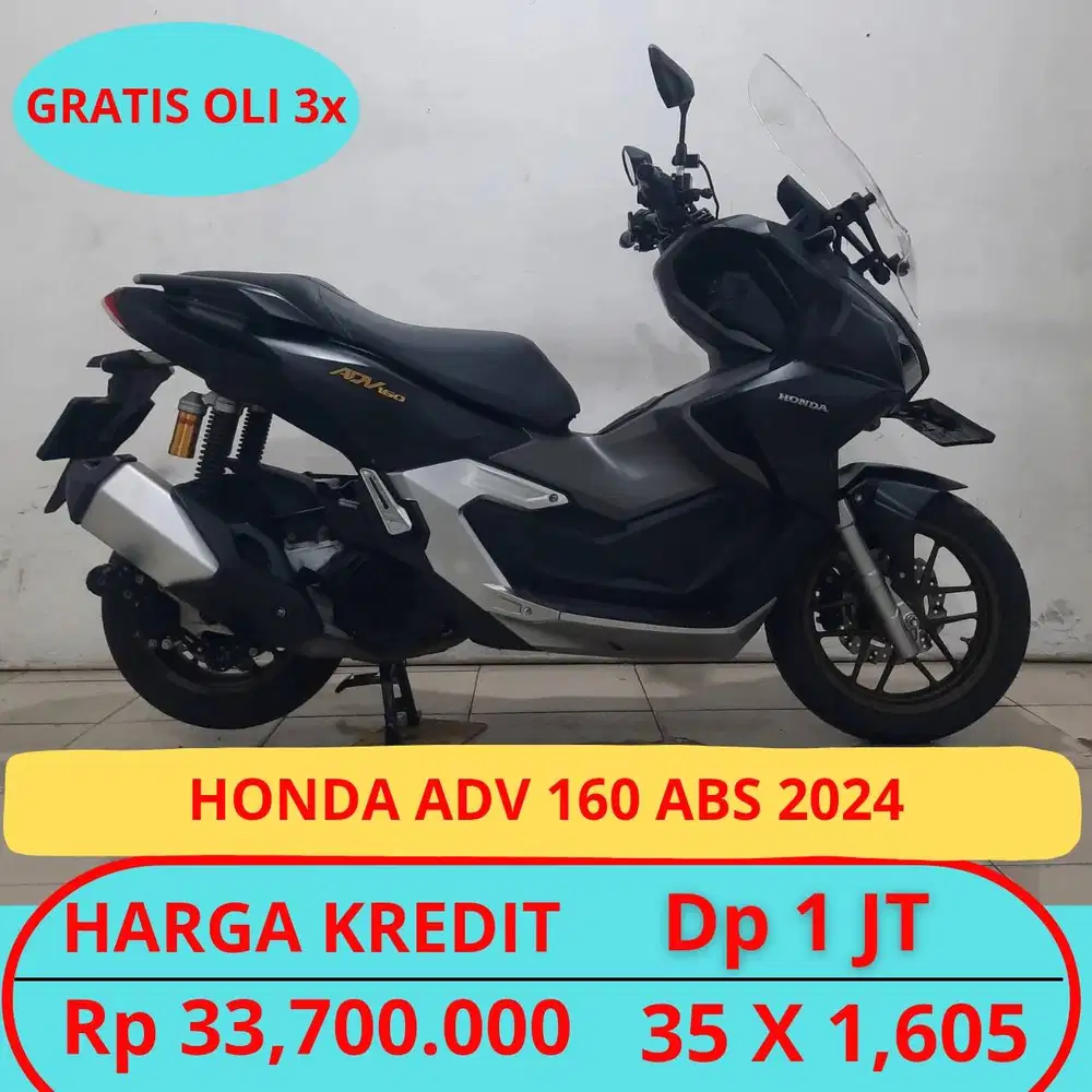 Honda Adv 160 Abs 2024 Dp Murah Hanya 1 Juta