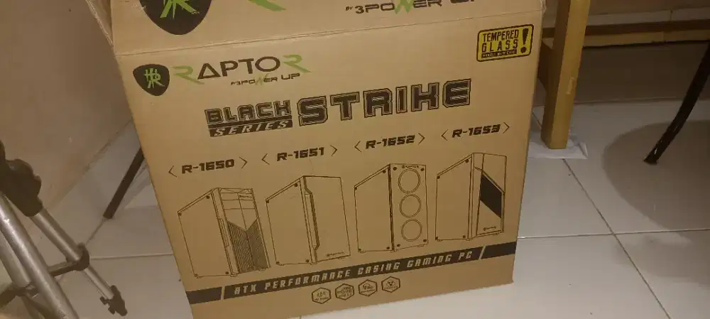 Jual Casing Raptor black series 1650