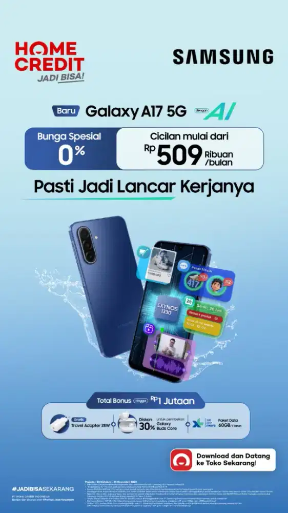 Promo kredit Samsung A17 5g