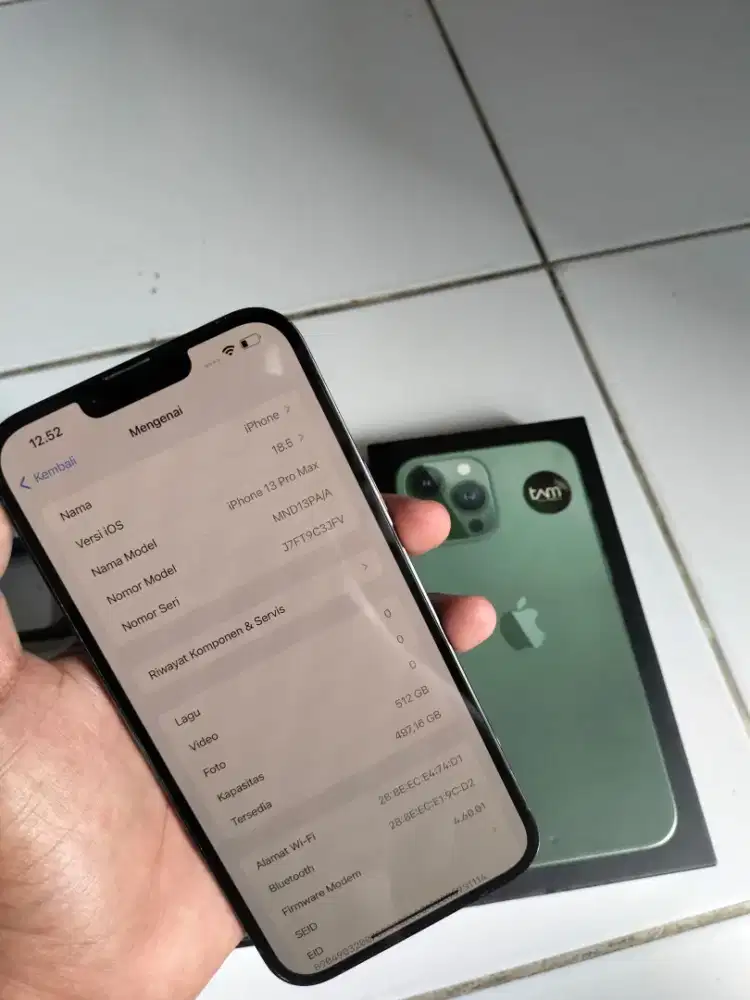 Iphone 13 pro max 512 ibox original