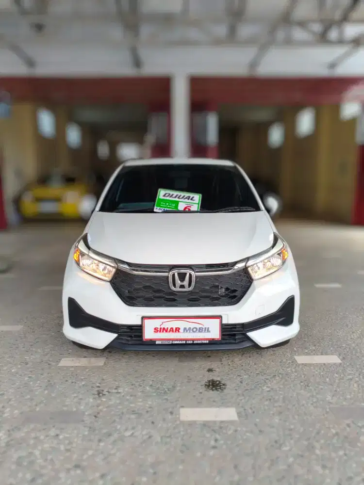 Honda Brio satya 2024 tipe E automatic warna putih plat D bandung