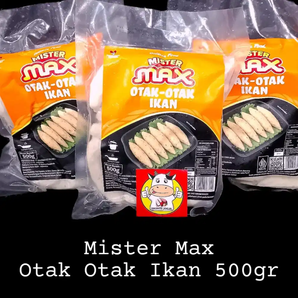 Mister Max otak otak ikan 500gr - Brontz Jogja