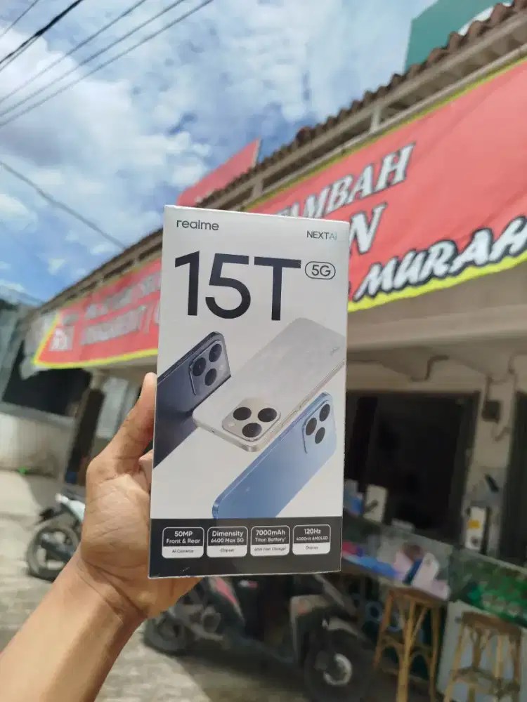 Realme 15t series ram 8/128 dan ram 8/256
