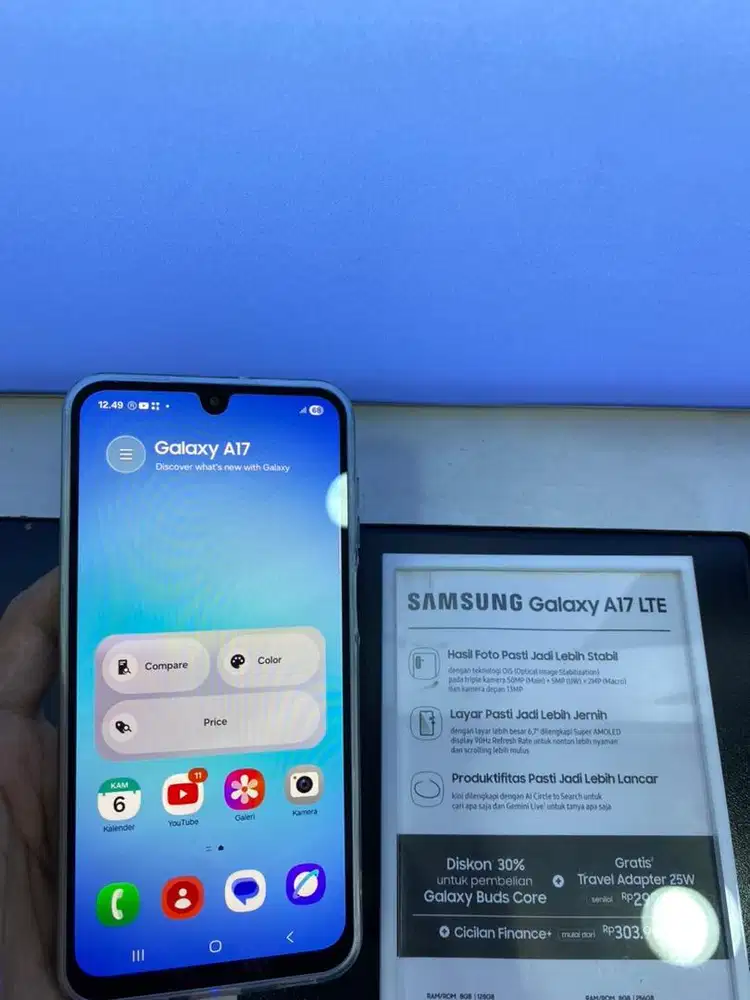 Cicilan samsung a17 mulai dari 300ribuan