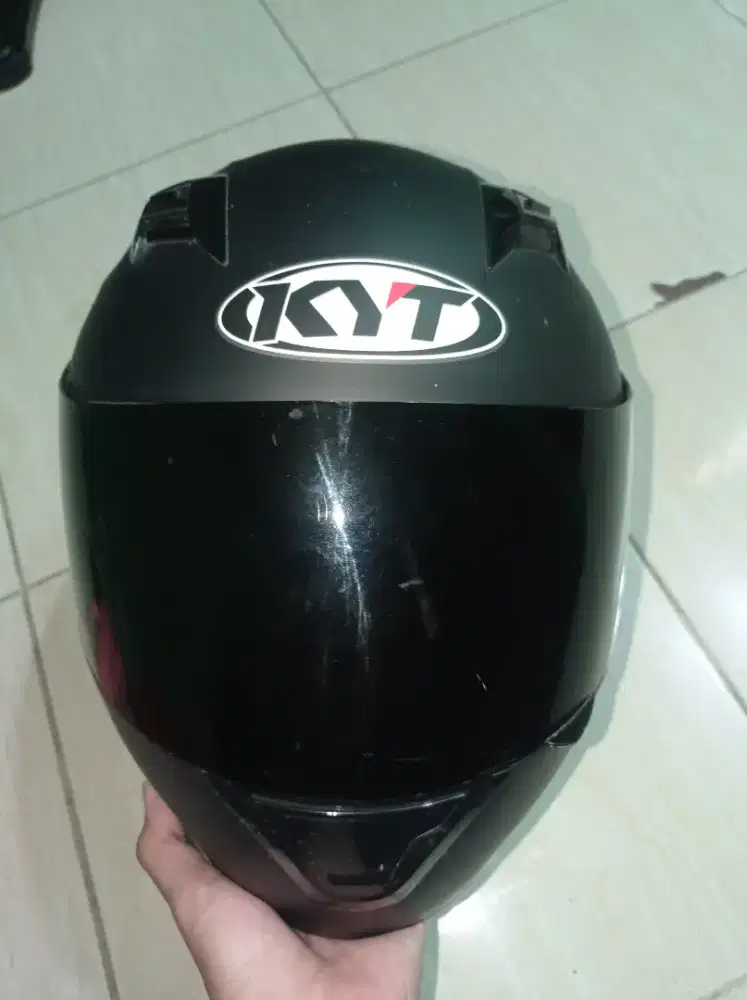 HELM KYT R10 BLACK DOFF