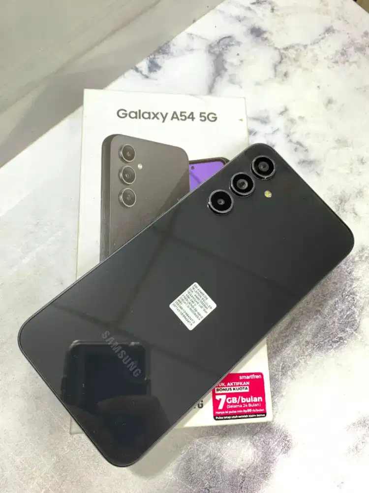 samsung A54 5G black sein lengkap