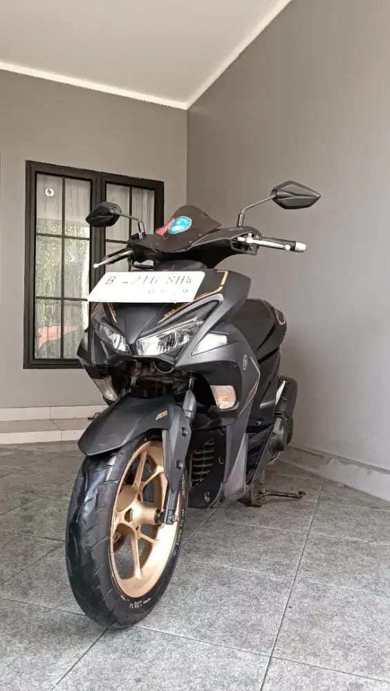 Yamaha Aerox 2019 ABS Keyless Hitam Doff