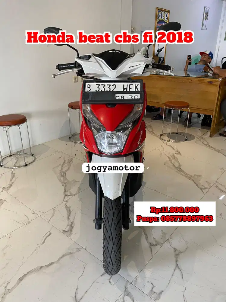 Honda beat cbs fi 2018