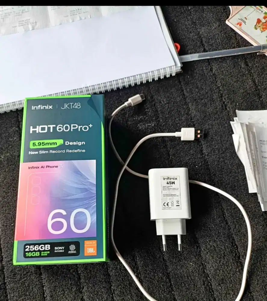 Jual Infinix hot 60 pro plus 16/256 fullset