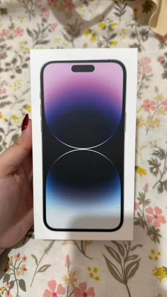 DIJUAL IPHONE 14 pro max 128 GB purple