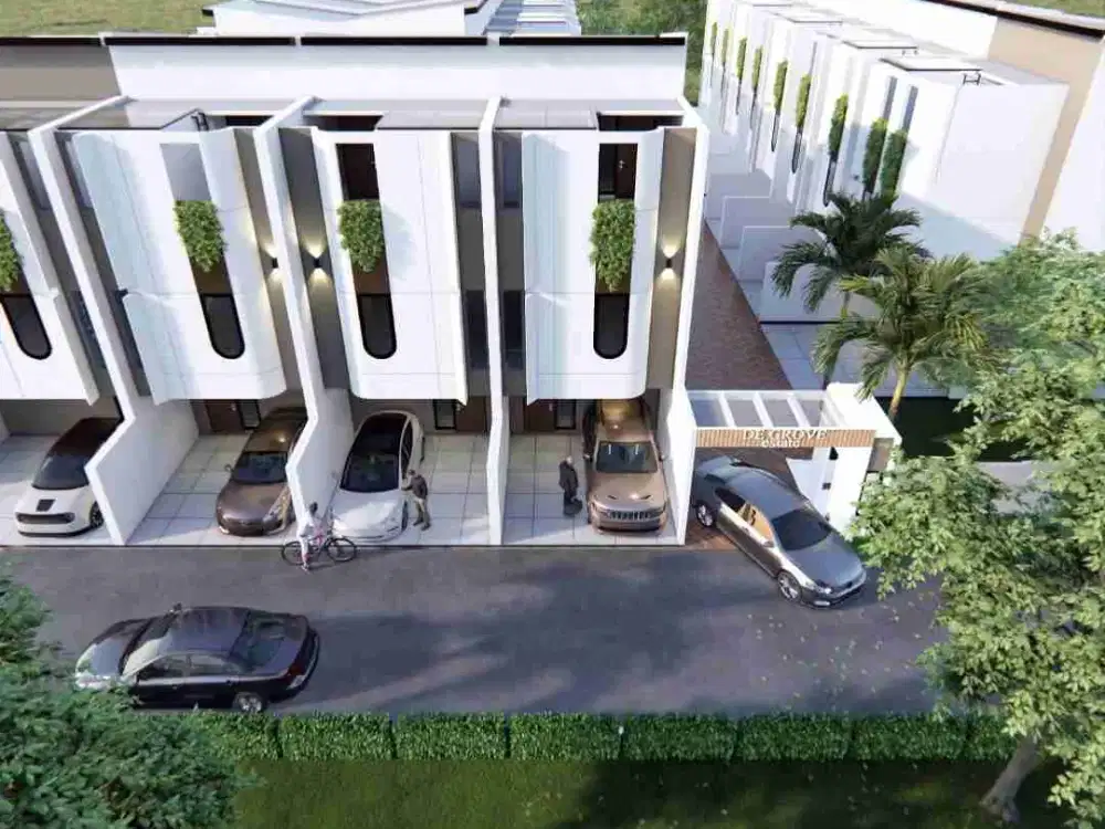 Rumah 3 Lt Dgn Rooftop 700 m ke UNJ Dekat Toll Rawamangun, BPKP, Manggarai, Cempaka Putih, Akses 2 Mobil