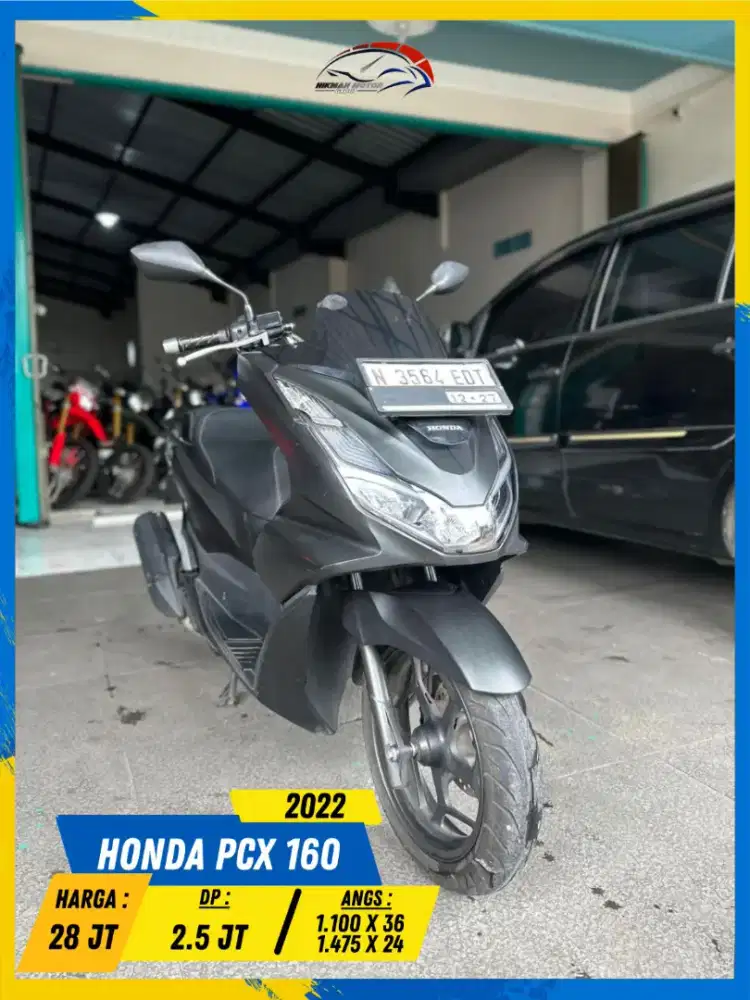 HONDA PCX 160 2022 BEKAS CIAMIK MASZEEHH HIKMAH MOTOR KEPUH MALANG