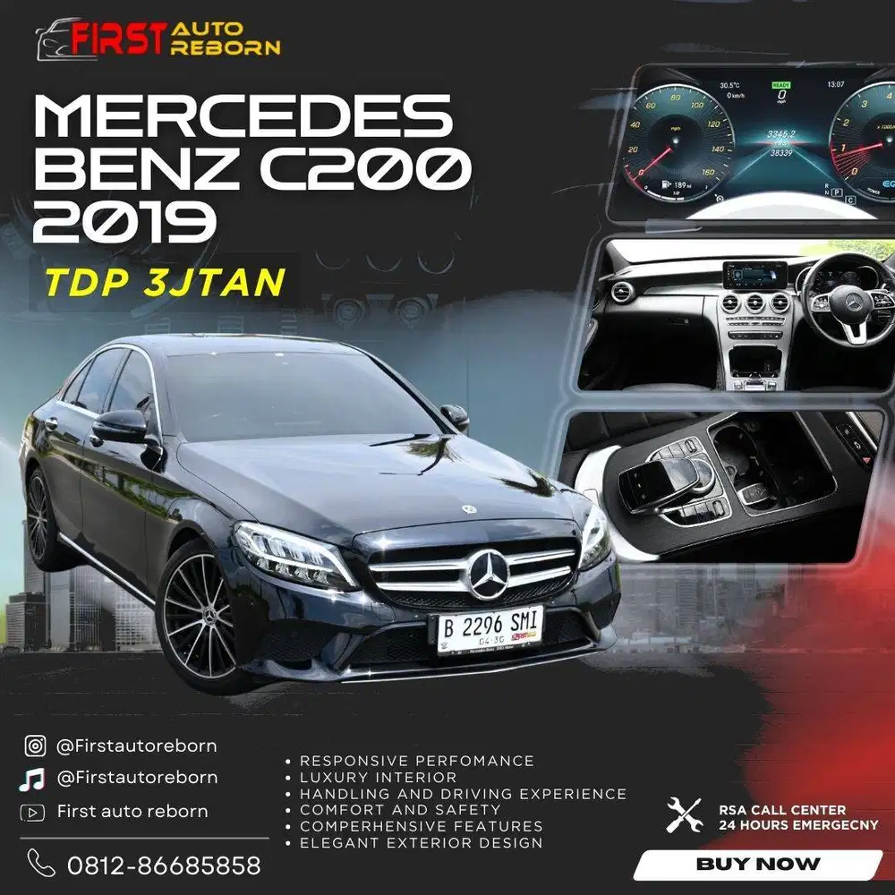 (TDP3jtan) C200 EQ boost 2019 W205 Facelift