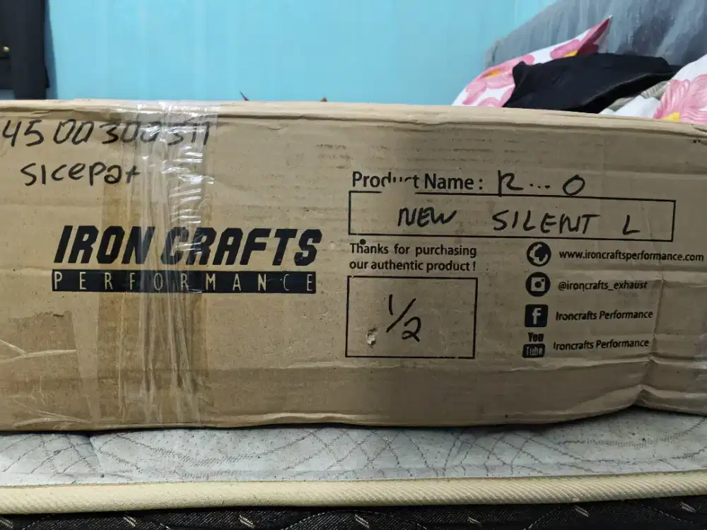 Knalpot Ironcraft Sedan, Suv, Hatcback