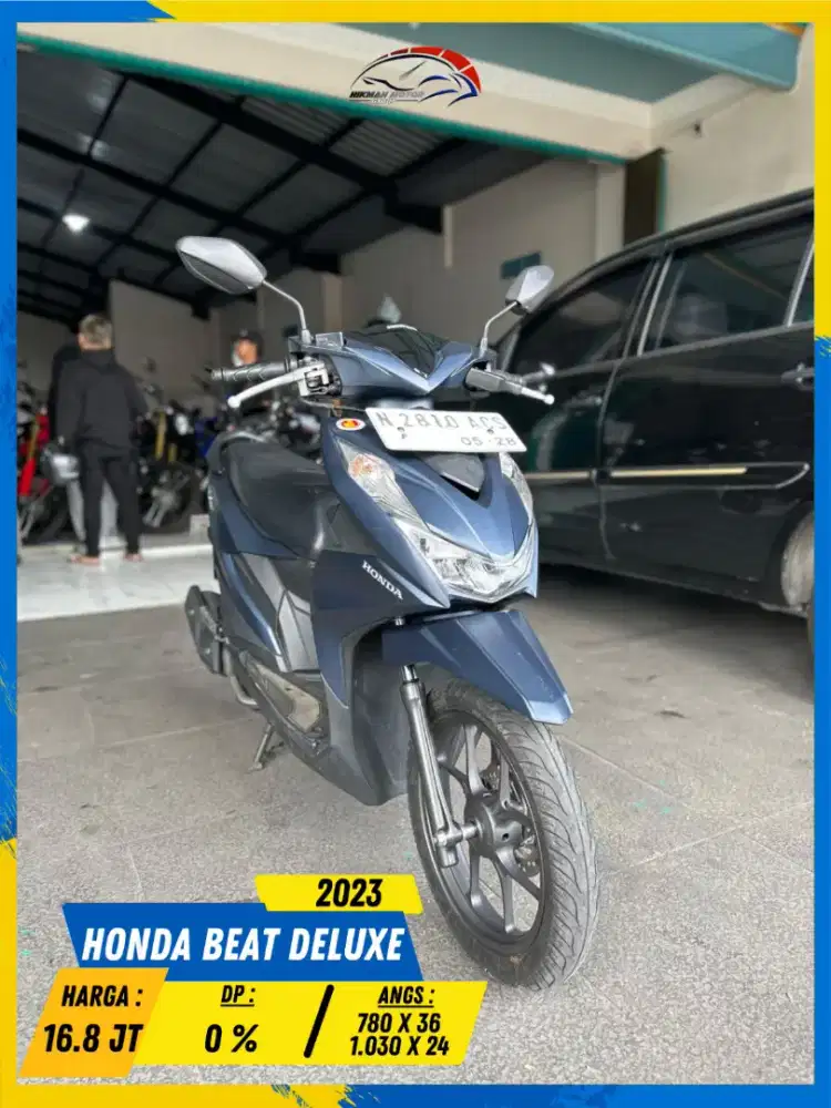 HONDA BEAT DELUXE 2023 MURAH BERKUALITAS HIKMAH MOTOR KEPUH MALANG