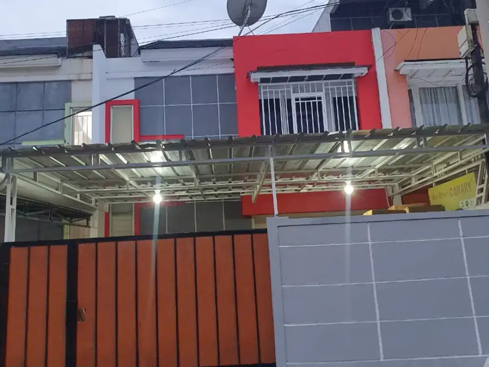 DIJUAL RUMAH MINIMALIS HADAP TENGGARA JUAL MURAH DI GOLDEN PALM RESIDENCE