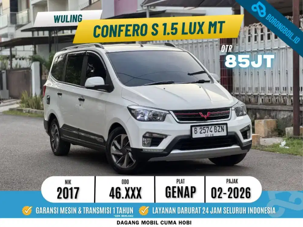 Wuling Confero S 1.5 Lux Manual 2017 Putih