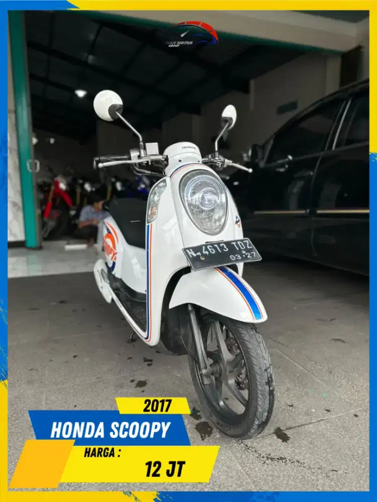 HONDA SCOOPY 2017 SIAP NEGO MASZEHH HIKMAH MOTOR KEPUH MALANG