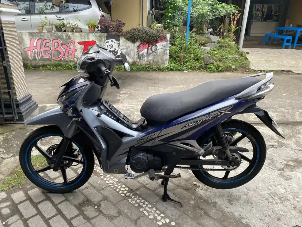 Supra helm in injeksi thn 2012 plat AB kota