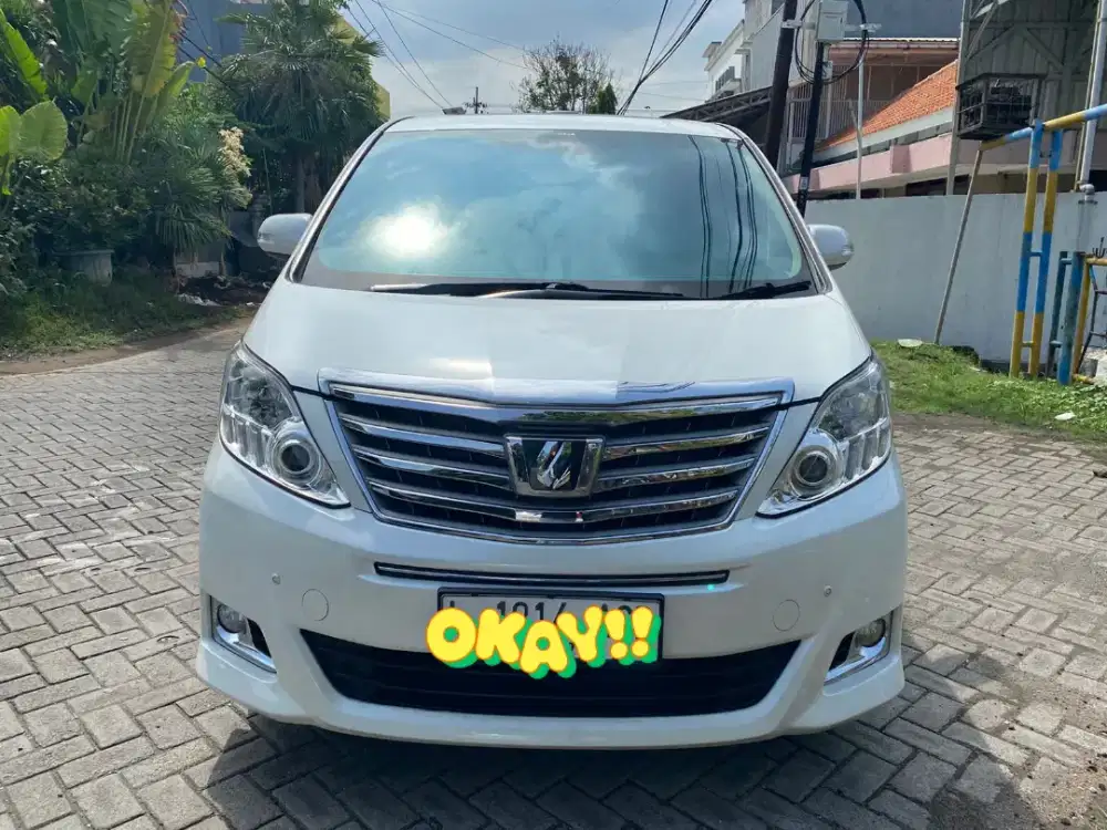 Toyota Alphard 2.4 G 2012