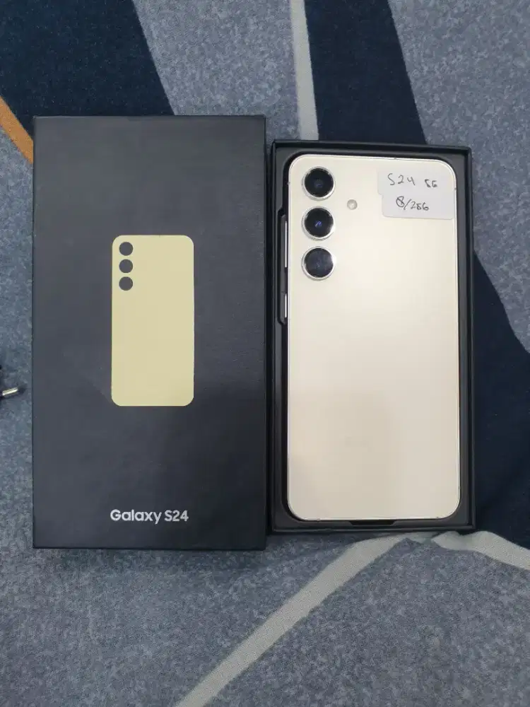 SAMSUNG S24 5G 8 256 GB LIKE NEW GARANSI ON