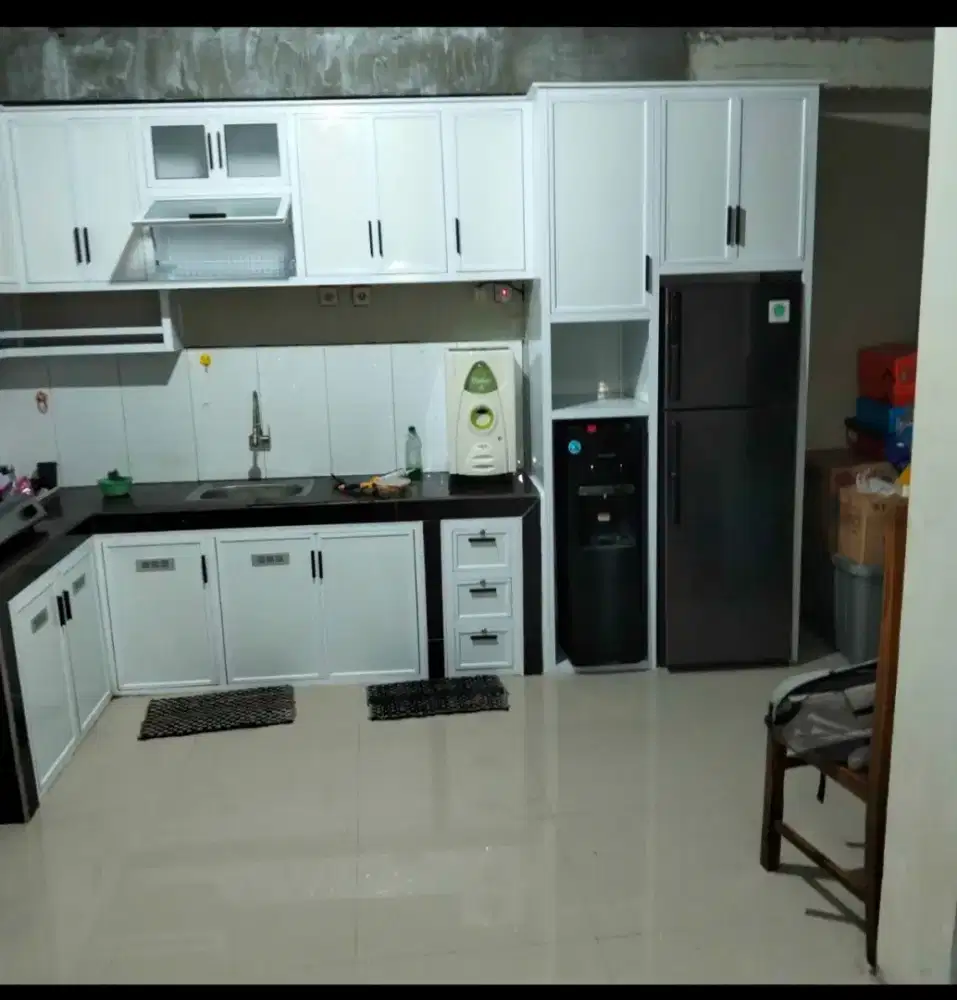 Kitchen set alumunium cantik anti rayap harga termurah