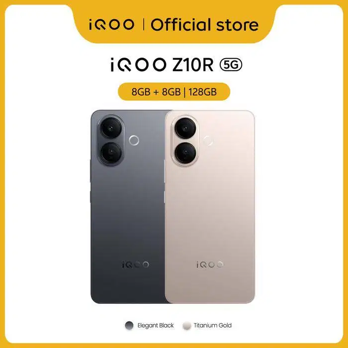 vivo IQOO Z10R 5G RAM 8/256GB Mediatek Dimensty 7360-Turbo, 6500 mAh