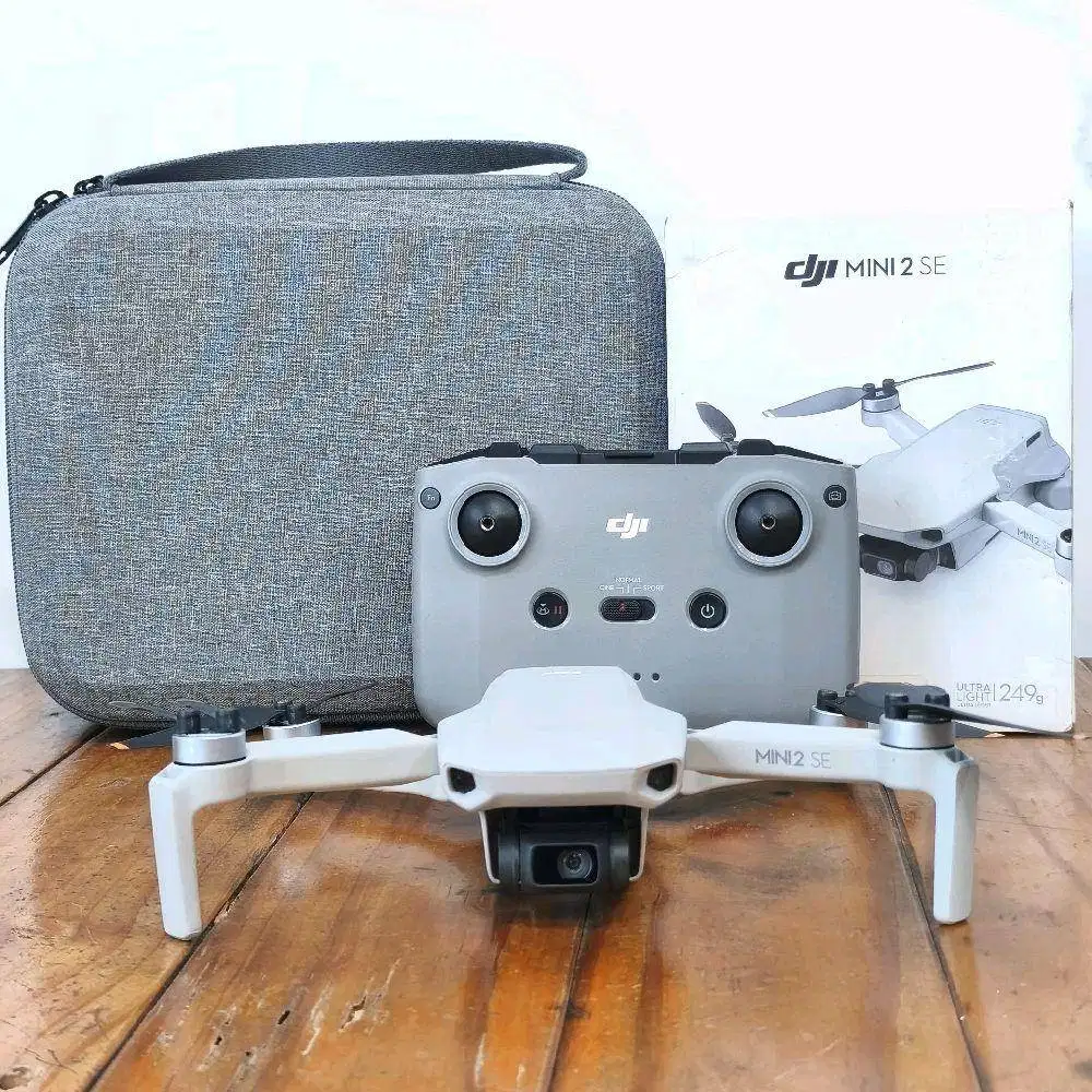 DJI Mini 2 SE basic drone secondhand Free tas handbag fullset mulus
