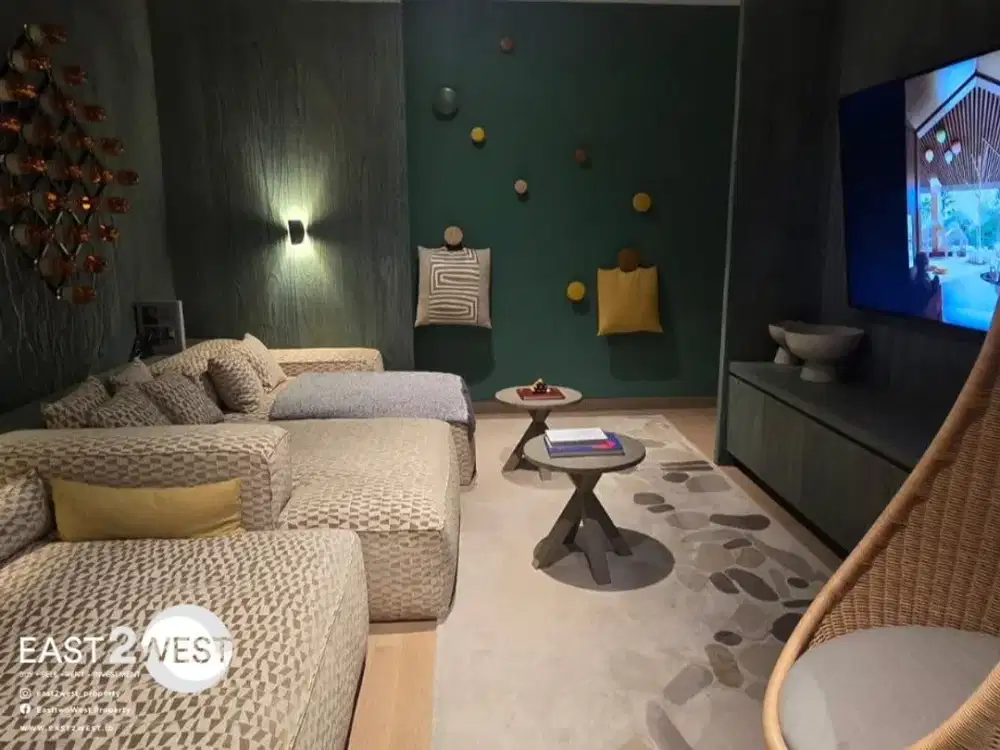 Jual Apartemen Savyavasa Kebayoran Baru Jakarta Selatan Tipe 2+1 Kamar Tidur Semi Furnished Lokasi Premium Strategis