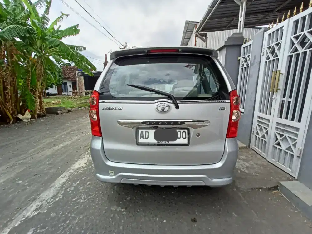 Avanza G 1.3 VVT-i 2009 tangan pertama