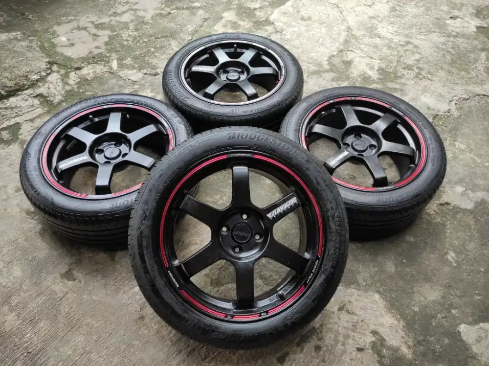 Jual velg thailand + ban R 17