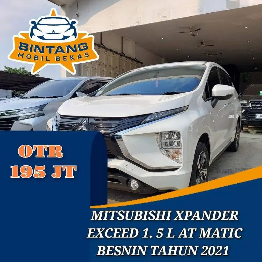 MITSUBISHI XPANDER EXCEED 1.5 L AT AUTOMATIC 1500 CC BENSIN TAHUN 2021