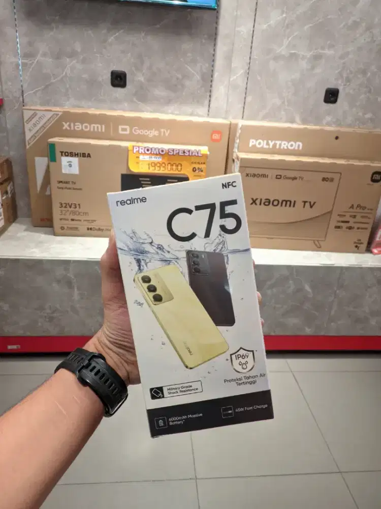 Promo realme C75 Tahan air