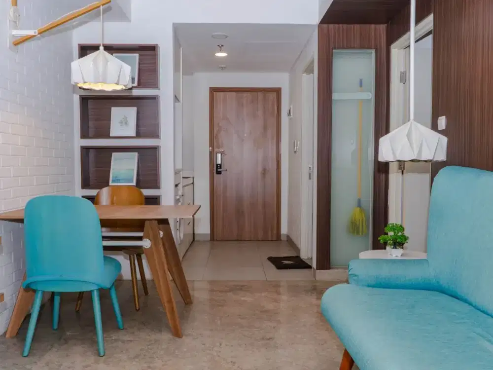 Sewa Apartment Skandinavia 2 Kamar Tidur Full Furnished Akses Langsung Tangcity Mall Tangerang