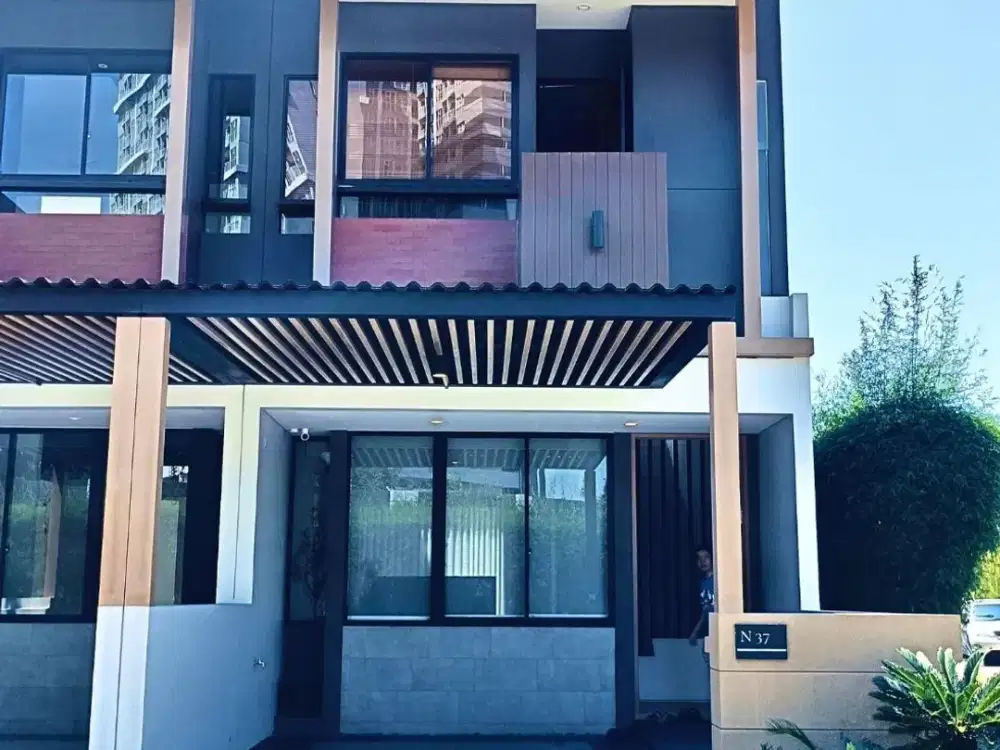 JUAL RUMAH BARU COMPACT  2 LANTAI MINIMALIS KONSEP JEPANG THE GRAND KENJERAN SURABAYA TIMUR