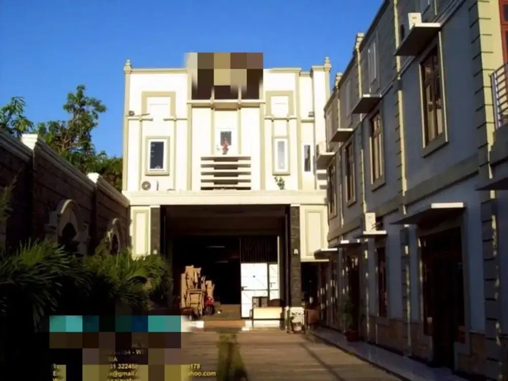 Gudang eks pabrik rotan dekat pintu toll Plumbon