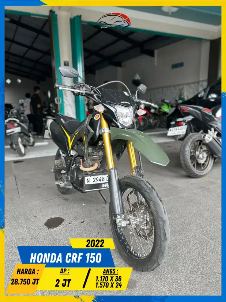 HONDA CRF 150 2022 SIAP ANGKUT BOSSKU HIKMAH MOTOR KEPUH MALANG